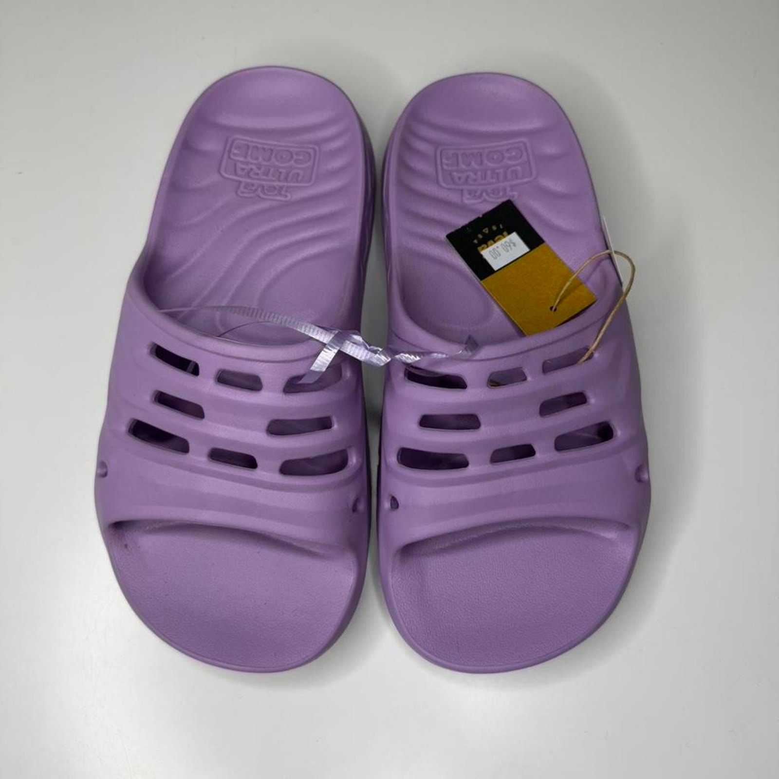 Teva Ultra Comf Apretrail Slides Lavender Purple Recovery Sandals Women’s 10 Nwt